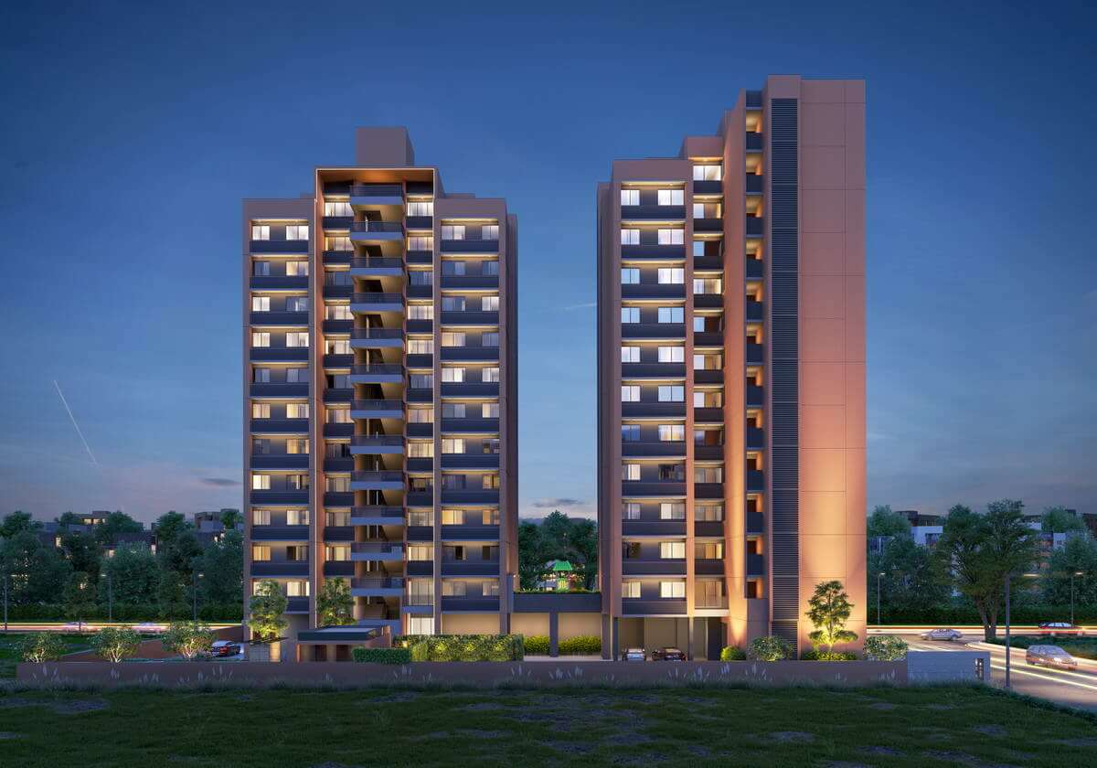 2 BHK Residential Apartment of Anand Elegance at Shela