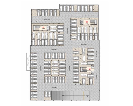 Ground Floor Plan of Fortune Atlantis at Raysan