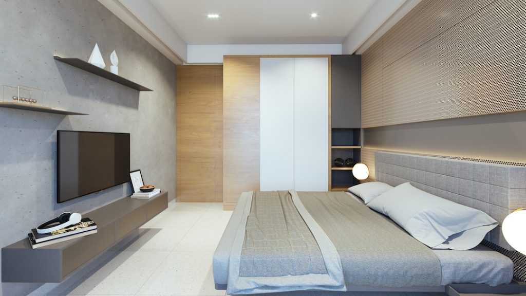 Master Bedroom of Orchid Sky at Shela