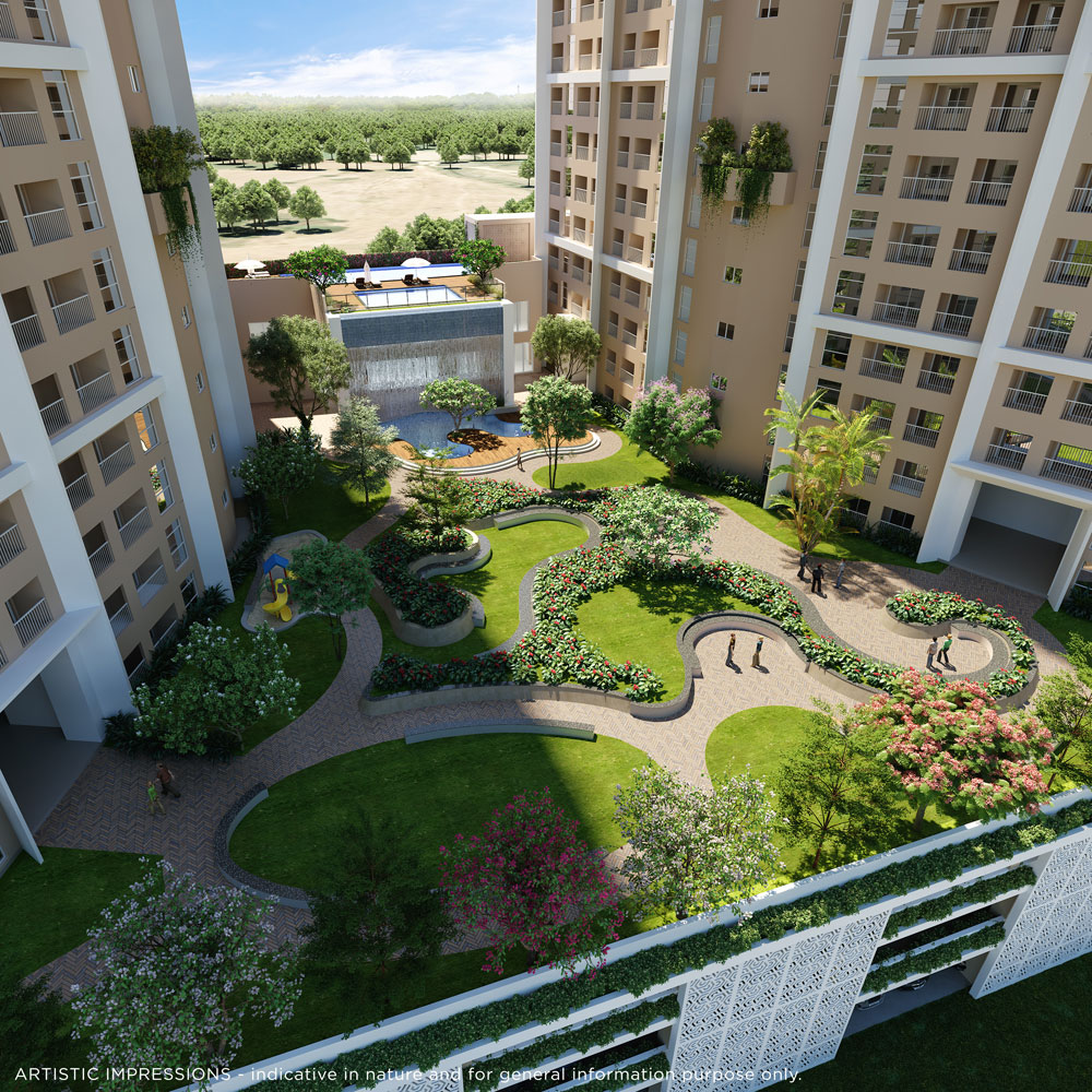 Top View of Sobha Dream Heights at GIFT City
