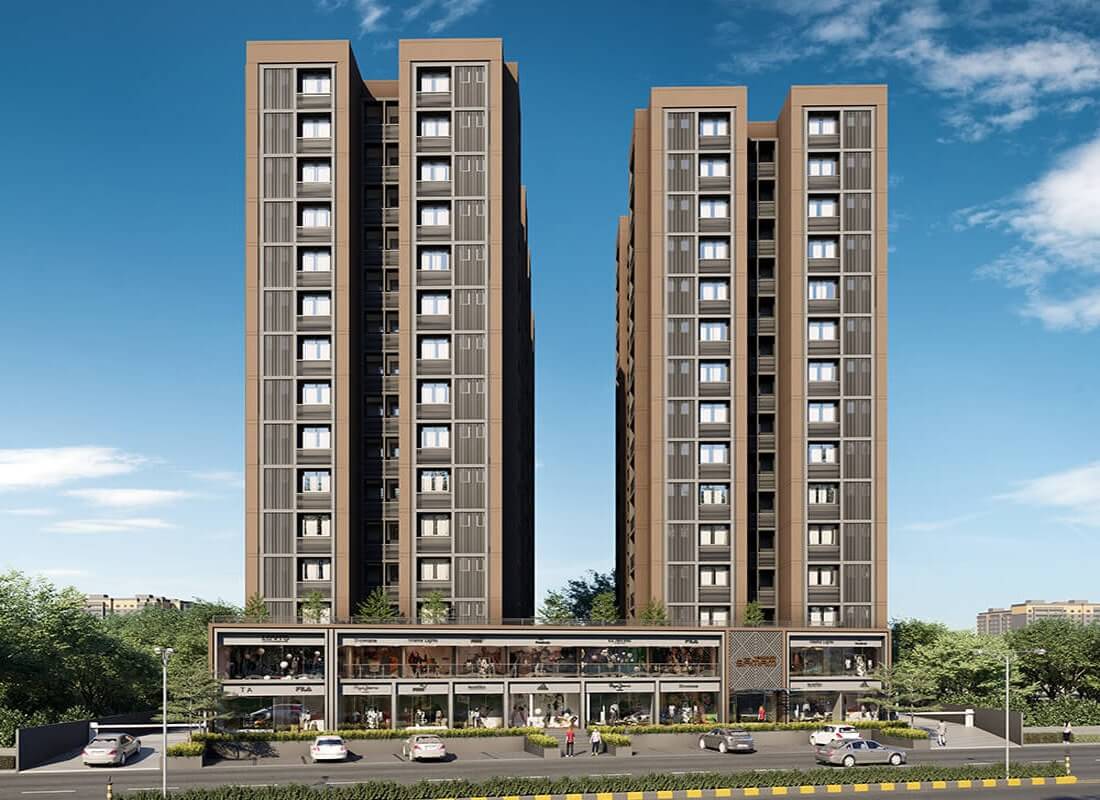 3 BHK Residential Apartment of Vishwanath Saman at Shela
